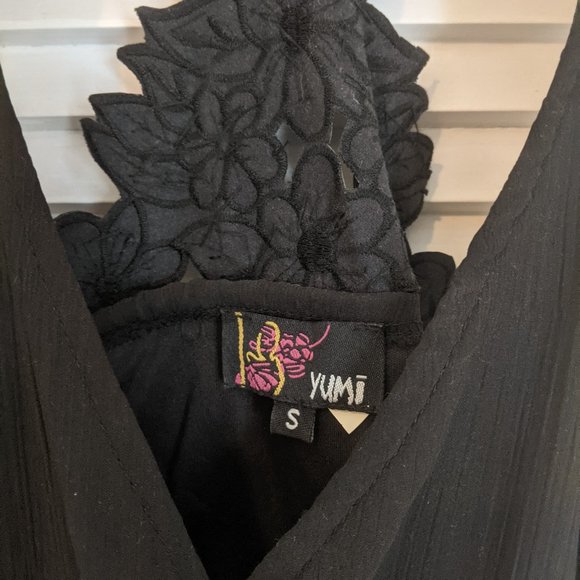 Yumi Black Cocktail Dress - Picture 4 of 5